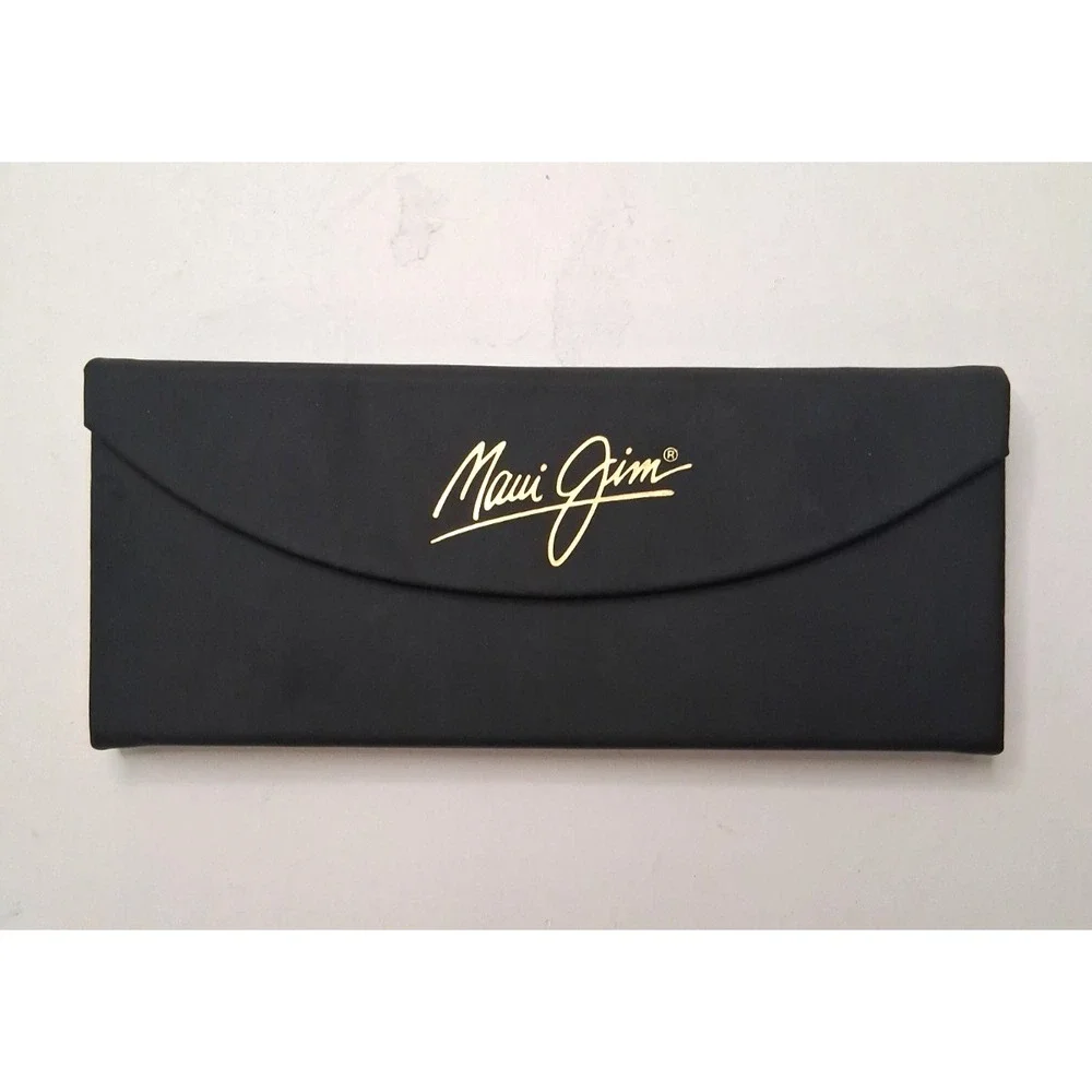 Maui Jim Black Tri-Fold Sunglasses Glasses Case Folds Flat Case Only NICE!